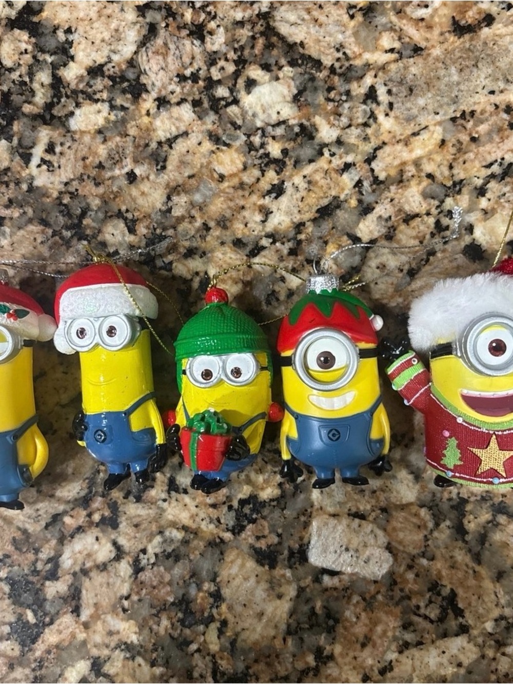 Holiday Minions Ornament Set of 5